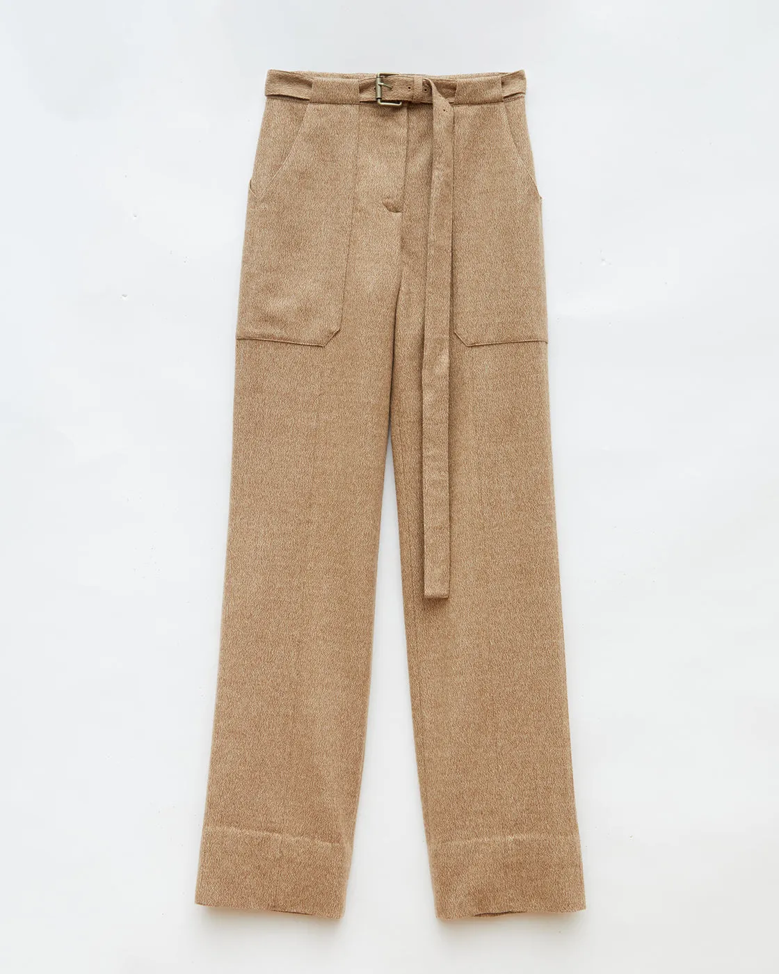 Andie Trousers Alpaca Wool Blend Speckle