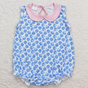 Baby Girls Rompers Summer Sea Shell Sleeveless Rompers SR1003