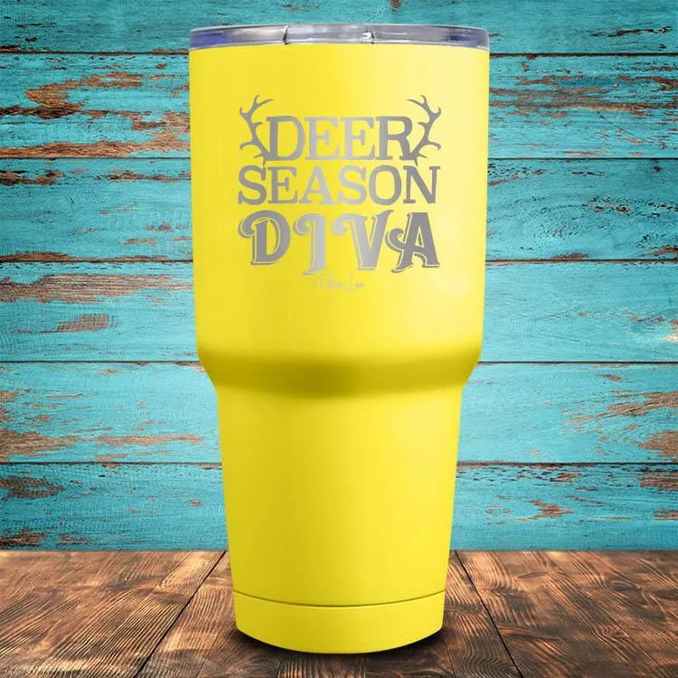 Deer Season Diva Coated Drinkware