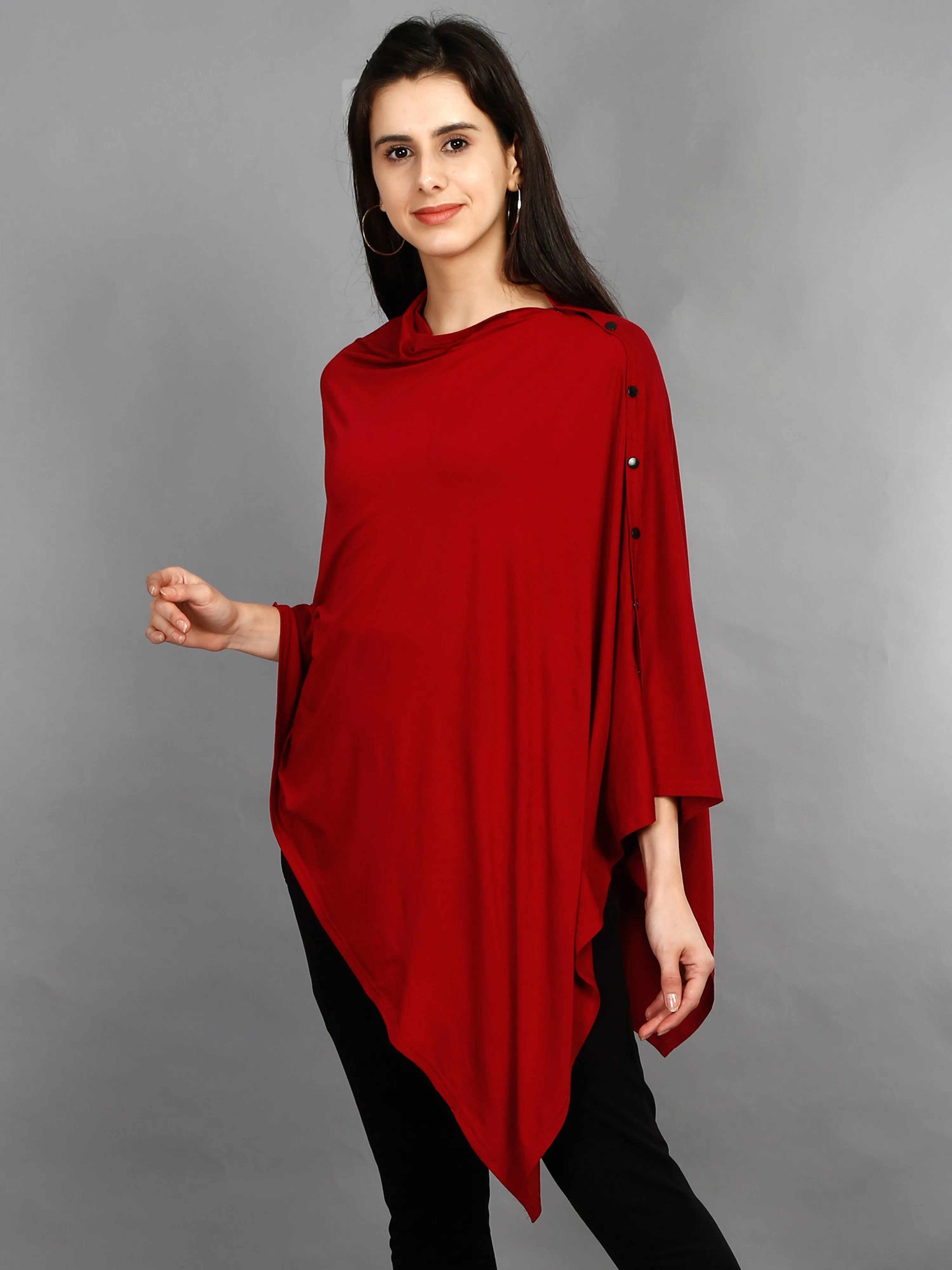 Maternity and Nursing Wear- Maroon Marvel