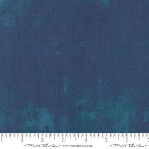 Moda Grunge Basics Prussian Blue 30150-307 by BasicGrey