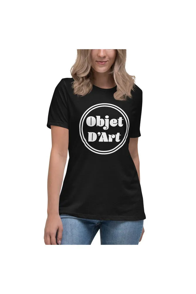 Objet D'Art Logo Women's Relaxed T-Shirt