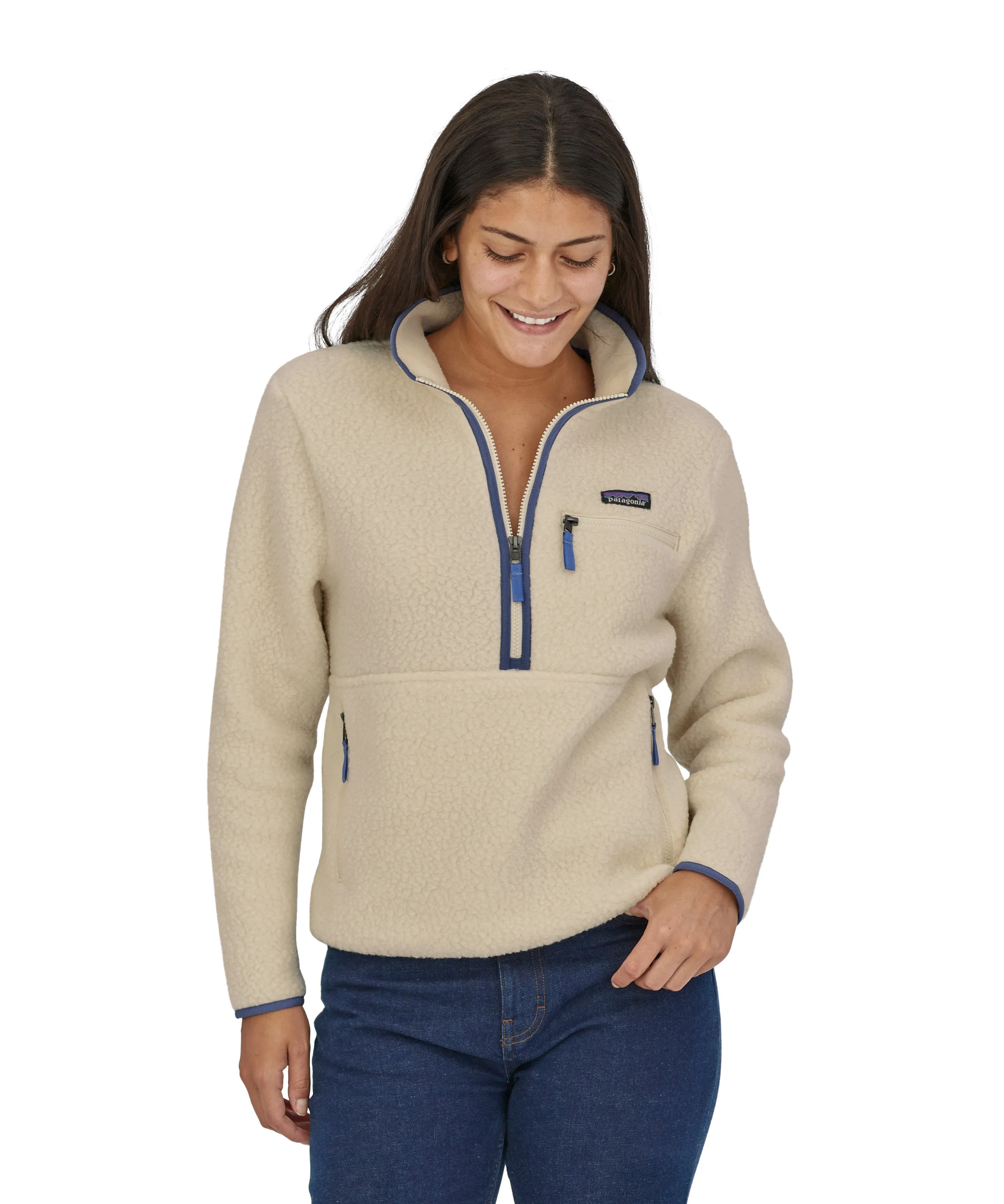 Patagonia Women's Retro Pile Marsupial Fleece - Natural