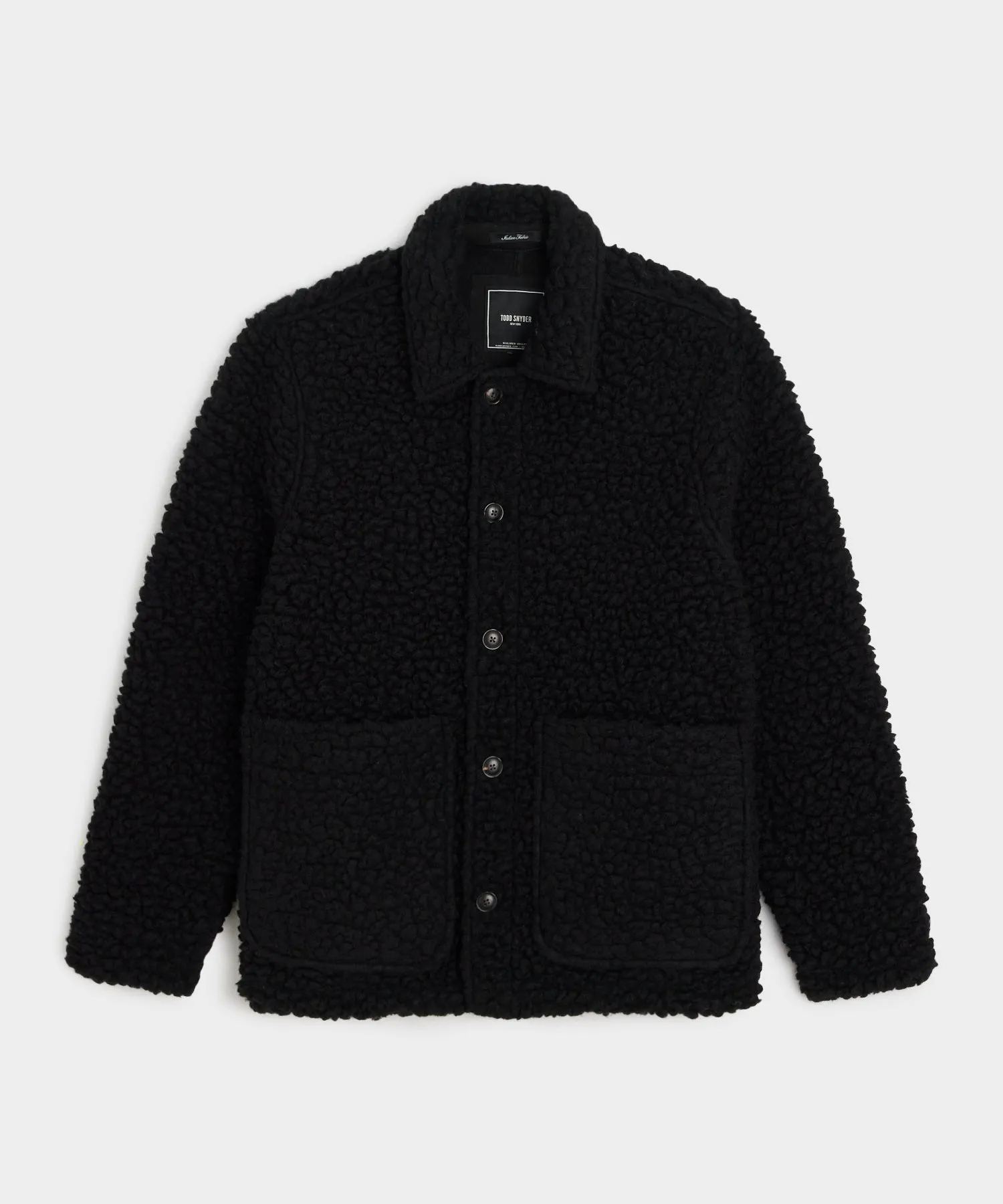 Sherpa Chore Jacket in Black