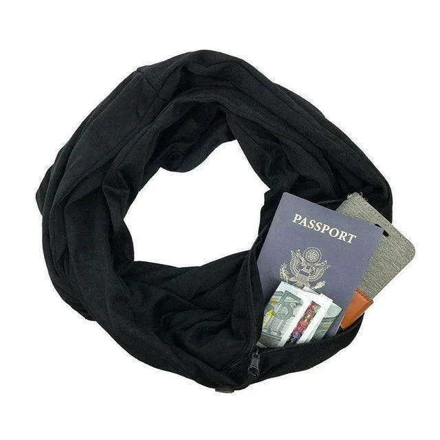 Skyanna Infinity Scarf with Pocket