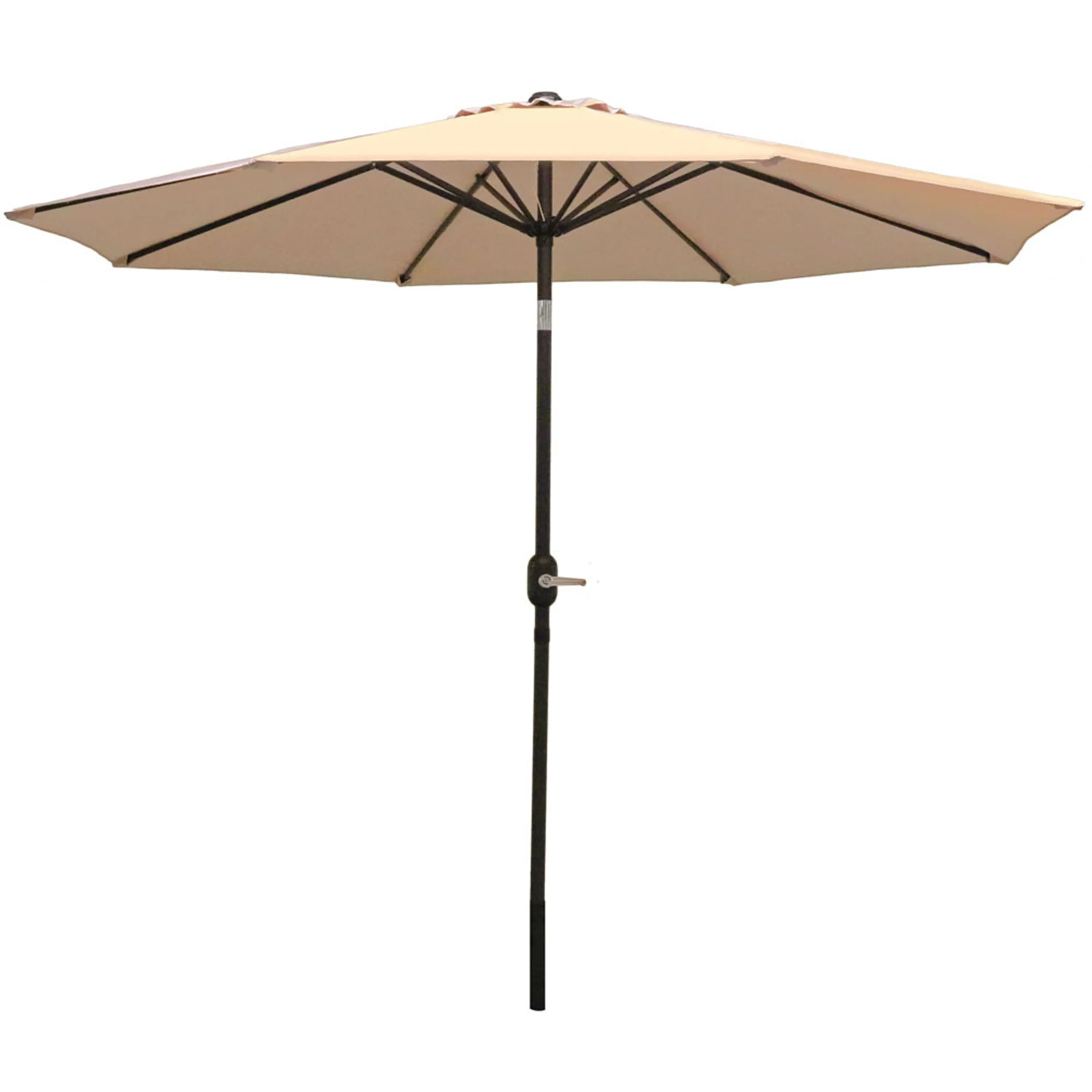 Sunnydaze Aluminum 9' Patio Umbrella with Tilt and Crank