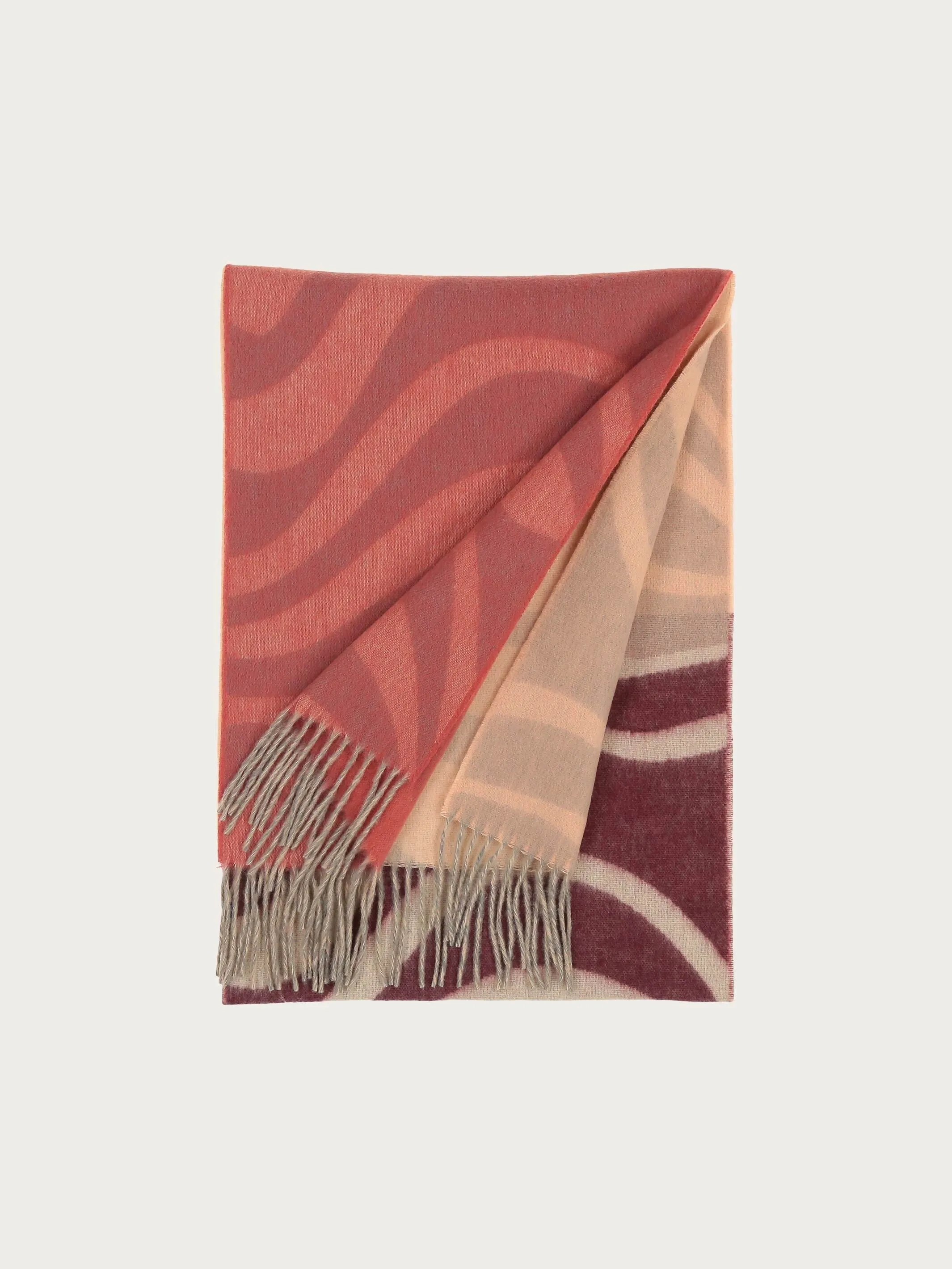 Sustainability Edition Ombre Waves Recycled Scarf