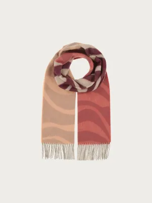 Sustainability Edition Ombre Waves Recycled Scarf