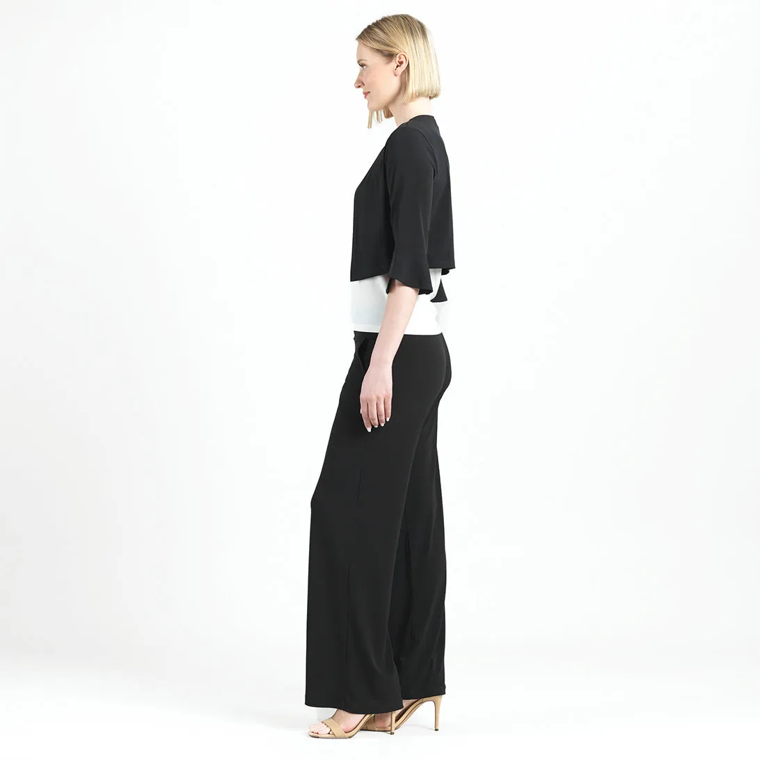 Tulip Cuff Shrug - Black